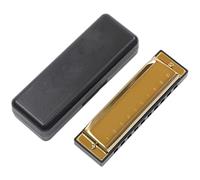 Harmonica diatonique à 10 trous, harmonica de harpe blues, harmonica en Do pour adultes, enfants, débutants, cadeau de Thanksgiving (bronze)