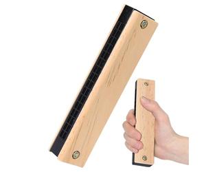 Harmonica En Bois Pour Enfants - Jouet Musical Pour Instruments À Souffle Pour Débutants Pour Enfants 3 Ans Plus | Éducation Précoce Mélodie Rythme Exploration Bois | Bonbonnière Pour Fêtes, Rois