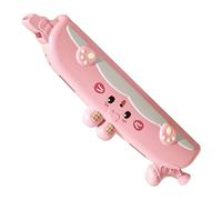 Harmonica en forme d'animal - Pour enfants - Lavable - Instrument de voyage amusant - Jouet musical pour filles à partir de 3 ans - Sifflet pour débutant - Développement de la petite enfance