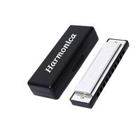 Harmonica en métal à 10 trous avec corps en ABS pour des tons clairs et une jouabilité facile, parfait pour les débutants et les instruments de musique de voyage professionnels