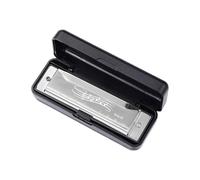 Harmonica Enfant 4 Ans, Harmonica Top Diatonique Bleu, Diatonique 10 Trous Richter, Enfant Débutant, Pour Adultes, Joueurs Professionnels, Débutants, Étudiants Avec Étui