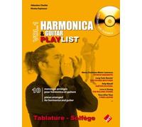 Harmonica Guitare Playlist : 10 morceaux arrangés pour harmonica et guitare / 10 pieces arranged for harmonica and guitar (CD Inclus)
