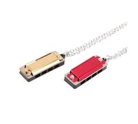 Harmonica Harmonica 2 Pièces Pour Petits Musiciens 4 Trous Rouge