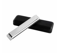 Harmonica Harmonica Vibraphone Professionnel Polyphonique En Do 24 Trous Pour Adultes Couleur Or Et Argent(Silver)