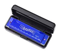 Harmonica Harpe diatonique 10 trous 20 tons Harpe de Do Blues-Jazz Bouche Orgue Instrument de musique Jouet éducatif Harmonica débutant