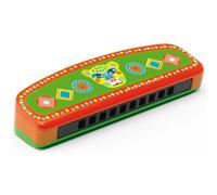 Djeco Jouet musical Harmonica Animambo multicolore