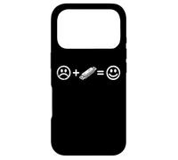 Harmonica Music Makes Happy Blues Harp Player Fan Lover Coque pour iPhone 17 Pro