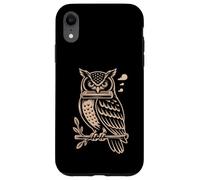 Harmonica Owl Blues Jazz Night Musicien Style Coque pour iPhone XR