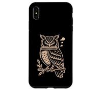Harmonica Owl Blues Jazz Night Musicien Style Coque pour iPhone XS Max