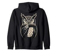 Harmonica Owl Blues Jazz Night Musicien Style Sweat à Capuche