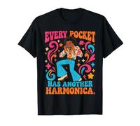 Harmonica Player Blues Harmonica Joueur diatonique Cadeau T-Shirt