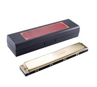 Harmonica Polyphonique 24 Trous Performance Professionnelle Enseignement En Classe Débutants Et Adultes C(F# color notes)