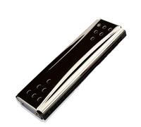 Harmonica Polyphonique Double Face 24 Trous Clé De Do Ou De Sol Instrument De Jeu Pour Adulte Argent Et Or Harmonica Débutant Instrument Professionnel(Silver,GKey)