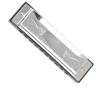 Harmonica portable en do pour débutants(Silver)