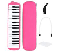 Harmonica portable facile à apprendre, 32 touches avec notes claires et matériaux complets adapté aux musiciens en herbe Harmonica d'orgue