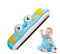 Harmonica pour débutants - Jouet musical en ABS de 10 cm pour , instrument à souffler de crabe de dessin animé, machine de son portable, appareil d'entraînement musical pédagogique pour filles