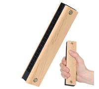 Harmonica pour Débutants,Jouet Musical en Bois à Double Rangée de 16 Trous,Instrument de Musique d'Éveil | à Partir de 3 Ans Éducation Anniversaire Fête Cadeau pour Garçons et Filles