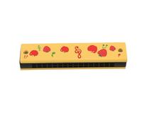 Harmonica Professionnel Ensemble D'apprentissage D'harmonica Jaune Pour Débutants Et Jeunes Musiciens