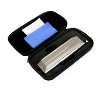 Harmonica Professionnel Harmonica Chromatique À Peigne En Aluminium 16 Trous 64 Notes Clé En Do