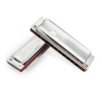 Harmonica Professionnel Harmonica Diatonique Blues 10 Trous Pour Débutants Peigne En Bois(Key of C)