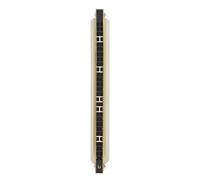 Harmonica Professionnel Harmonica Doré Et Argenté 28 Trous Ton C Polyphonie Chromatique Large Gamme Musicale Orgue À Bouche(3/4)