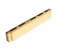 Harmonica Professionnel Harmonica Polyphonique En Do 28 Trous En Acier Inoxydable Pour Débutants Et Adultes