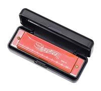 Harmonica professionnel pour enfants et adultes, 10 trous, 20 tons, type C en métal chromatique