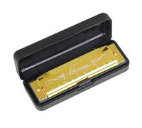 Harmonicas Piano D'initiation En Do Majeur 10 Trous 20 Notes(Yellow)