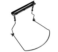 Harmonicas Support pour harmonica avec support réglable pour cou fixe Noir (10 trous)