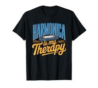 Harmoniciste Blues Harp Passionne Harmonica T-Shirt