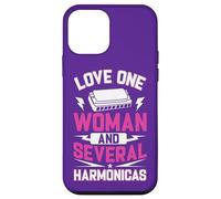 Harmoniciste Citation Love One Woman and Several Harmonicas Coque pour iPhone 12 Mini