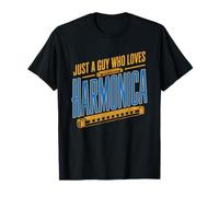 Harmoniciste Harmonica Passionne Blues Harp Amateur T-Shirt