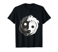 Harmonie Axolotl Yin Yang inspirée de la Nature T-Shirt