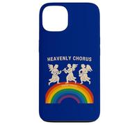 Harmonie céleste et bénédiction arc-en-ciel choeur céleste Coque pour iPhone 13