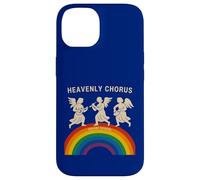 Harmonie céleste et bénédiction arc-en-ciel choeur céleste Coque pour iPhone 14