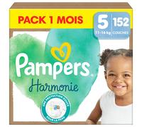 Pampers Couches Harmony Taille 5 11–16 kg 152 pièces Multicolore