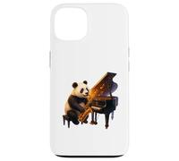 Harmonie de Piano Jazz Panda Coque pour iPhone 13