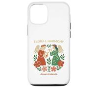 Harmonie Florale avec Ange et Fleur Coque pour iPhone 12/12 Pro