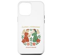 Harmonie Florale avec Ange et Fleur Coque pour iPhone 12 Pro Max