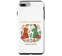 Harmonie Florale avec Ange et Fleur Coque pour iPhone 7 Plus/8 Plus