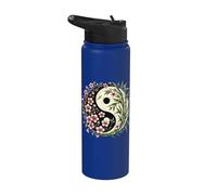 Harmonie Florale Et Bambous Tai Chi Stainless Steel Insulated Water Bottle
