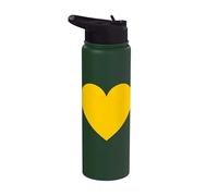 Harmonie Jaune | Concept Visuel Équilibré Stainless Steel Insulated Water Bottle