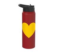 Harmonie Jaune | Concept Visuel Équilibré Stainless Steel Insulated Water Bottle