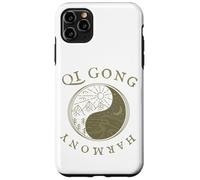 Harmonie Qi Gong, Dessin Rétro Vintage, équilibre Yin et Coque pour iPhone 11 Pro Max