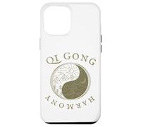Harmonie Qi Gong, Dessin Rétro Vintage, équilibre Yin et Coque pour iPhone 12 Pro Max