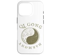 Harmonie Qi Gong, Dessin Rétro Vintage, équilibre Yin et Coque pour iPhone 16 Pro