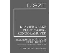 LISZT F. - HARMONIES POETIQUES ET RELIGIEUSES - PIANO