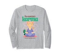 Harmonieux Yoga Karma Pattes Et Respiration Manche Longue