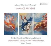 Harmonious Society o - Johann Christoph Pepusch Chandos Anthems - CD - F4z