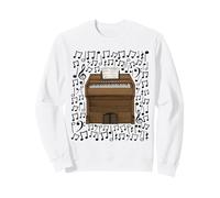 Harmonium Notes de Musique Organiste d'église Pompe Orgue Sweatshirt